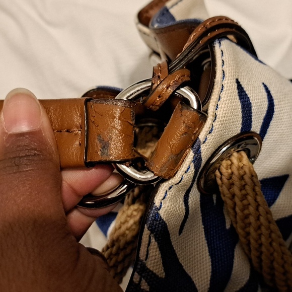 Michael Kors Floral Print Tote Bag - Picture 5 of 13